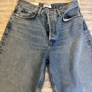 Agolde High rise wide leg jean